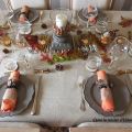 Table automnale de Thanksgiving / Thanksgiving[...]