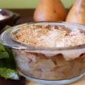 Crumble d'endives, poires, noix et chèvre