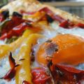 Petit croustillant aux poivrons et aux œufs