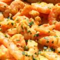 Curry de crevettes pistache coco