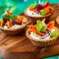 Tartelettes apéritives au fromage frais et[...]