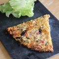 Tarte fine champignons/lardons