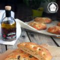 Focaccia aux olives, romarin et huile d'olive[...]