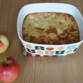 Clafoutis pommes-raisins