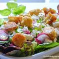 Dés de panisses en mesclun ... pour une salade[...]