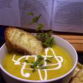 Potage de courges au cumin avec croutons[...]