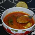 Soupe d'orge à l'agneau