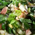 Salade de saumon à la poire asiatique