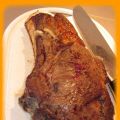 Côte de boeuf au four traditionnel...