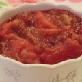 Compote: pommes, rhubarbe, framboises et[...]