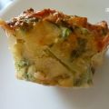 Muffins aux fanes de radis, comte et chèvre,[...]