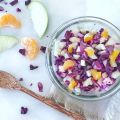 Salade de chou rouge, pomme et mandarine -[...]
