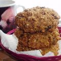 Biscuits à la mélasse, gruau et raisins secs