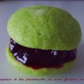 Whoopies à la pistache et aux fruits rouges