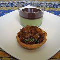 Panna cotta à l'avocat-rhum blanc, chocolat,[...]