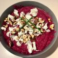 Purée de betteraves au yaourt