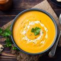 Soupe à la courge et à la crème