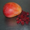 Confiture de framboises et mangue