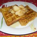 Gaufres au babeurre avec sa compote de pommes