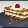 Millefeuille framboise - crème diplomate[...]