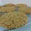 Cookies pistache, citron confit