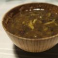 Soupe de pois cassés au yuzu