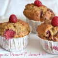 Muffins au mascarpone et aux framboises