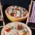 Salade pamplemousse crabe, Recette Ptitchef