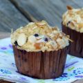 Muffins myrtilles et amandes