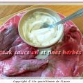 Steak sauce ail et fines herbes