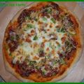 Pizza coppa - poivrons- champignons, Recette[...]
