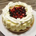 Couronne de fromage blanc et fruits frais
