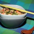 Du bouillon de tourteau pour une soupe thaï,[...]