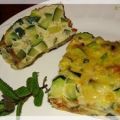Flan de courgettes tout leger a la menthe,[...]