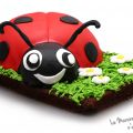 Gâteau coccinelle