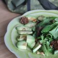 Salade figues-noix-avocat