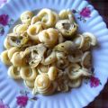 Dischi (pâtes toscanes) aux artichauts marinés