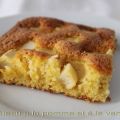 Gâteau à la pomme et à la vanille