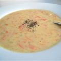 Crème aux carottes râpées