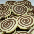Spirales au beurre et au chocolat