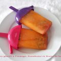 Bâtonnets glacés à l'orange, à la framboise et[...]