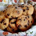 Mini cookies, banane et pâte d’amandes (Vegan)