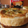 Tartelettes aux poireaux et au Maroilles
