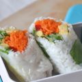 Wrap veggie à la japonaise (Bento #2)