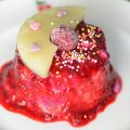 Mousse framboise / ananas