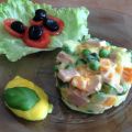 Macédoine de printemps et jambon blanc