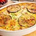 Clafoutis d'aubergines et de courgettes