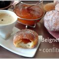 Beignet à la confiture