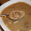Soupe de millet et champignons