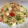 Salade de coucous feta